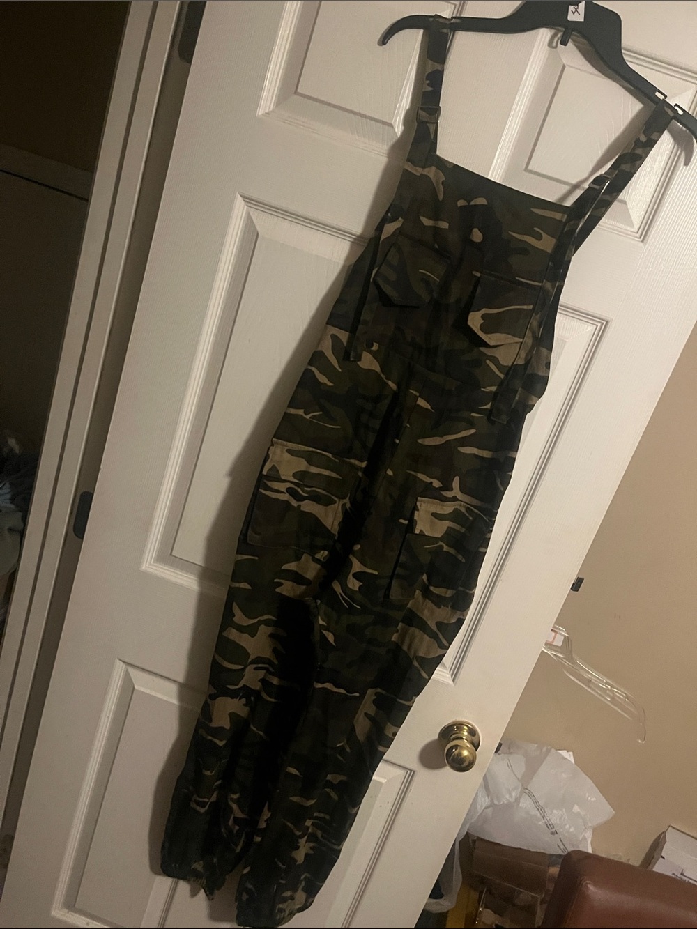 Camo Utility Overalls - Green - Picture 2 of 3